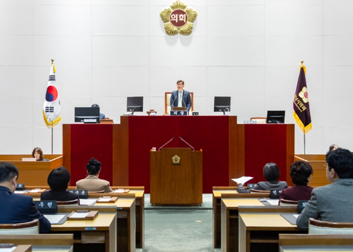 성남시의회, 제309회 임시회 개회 기사 이미지
